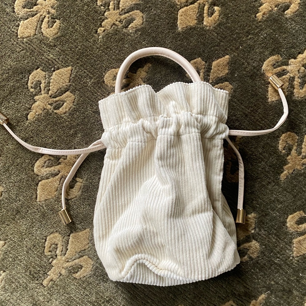 TEN over TEN mini corduroy bag.